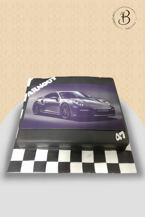 Porsche cake image