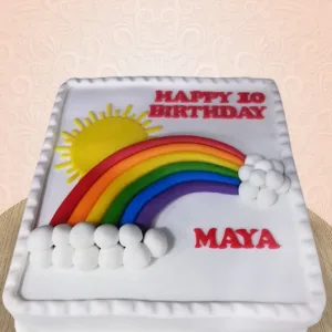 Rainbow cake