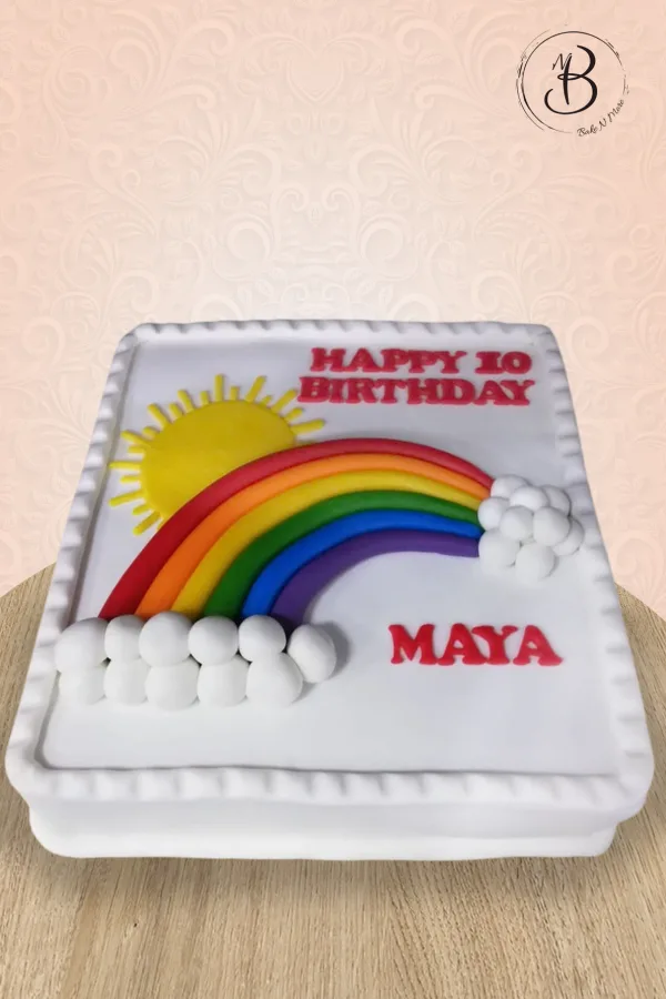 Rainbow cake